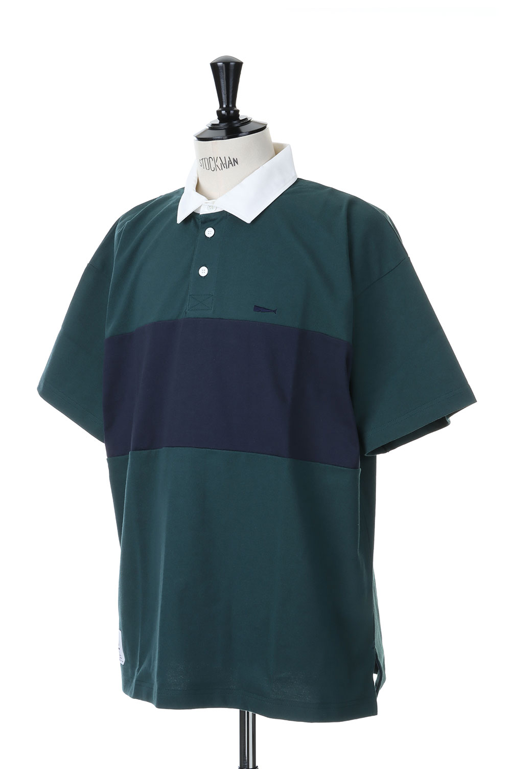 CROUCH POLO SS - GREEN (231ATDS-CSM23) | セレクトショップ