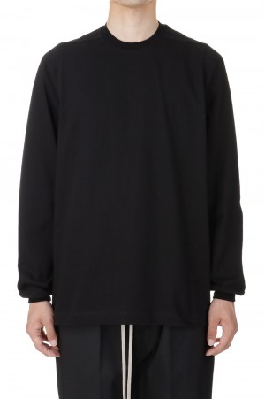 RICK OWENS リックオウエンス  CREWNECK T BL