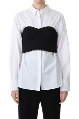 Tweed Bustier -BLACK (21231315301)