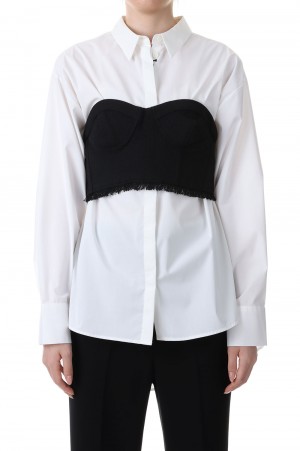 Tweed Bustier -BLACK (21231315301)