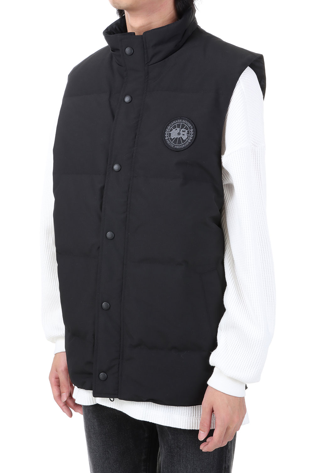 Garson Vest Black Label-BLACK (4151MB) | セレクトショップ