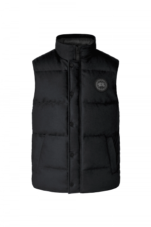 Garson Vest Wool -CARBON MELANGE (4151M1)