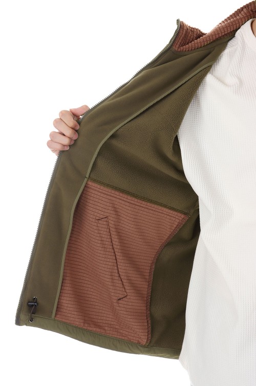 POLARTEC Wind Pro MIDDLE JACKET - KHAKI (WT23110TJ