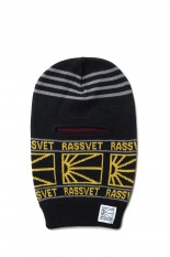 MEN MULTI PANEL BALACLAVA KNIT(PACC13K004)-MULTI-