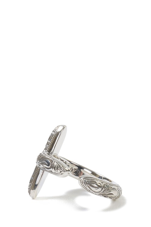 Ring DX1641040 JEWELLERY Stainless steel spike band ring｜シルバー