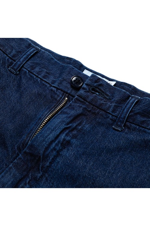 WRKT2002 / TROUSERS / COTTON. DENIM / INDIGO (231BRDT-PTM11 ...