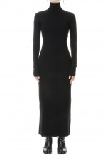 Backopen Knit Dress -BLACK (12320309)