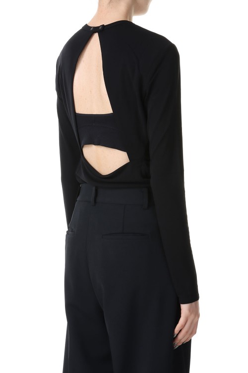 Back Open Bodysuit -BLACK (12320604) | セレクトショップ