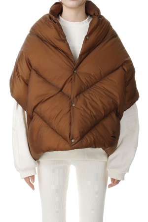 LIGHT DOWN HALF BLANKET -BROWN (YU01202 )