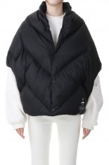 LIGHT DOWN HALF BLANKET -BLACK (YU01202 )
