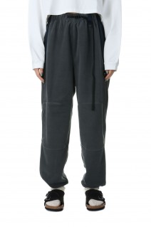 ADJUST BELT FLEECE PANTS -STRIGHT BLUE (YU61201)