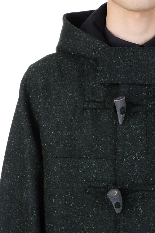 ジャケット・アウター Overcoat Wool Melton Overcoat No Attention Remake line - Czechoslovakia Remake Melton Wool