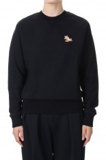 CHILLAX FOX PATCH CLASSIC SWEATSHIRT -BLACK(GU00342KM0002)