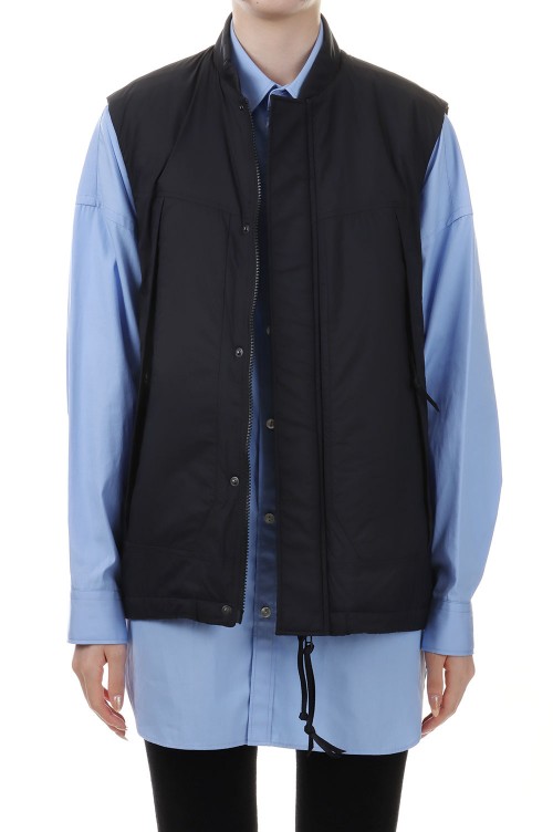 PHEENY ベスト　フィーニー　NYLON RIP PADDING VEST PHEENY/NYLON RIP PADDING VEST(IVORY)