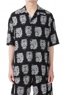 NOAH LYONxMINEDENIM S/S Open Collar SH / BLT (MND-NOAH.L001)