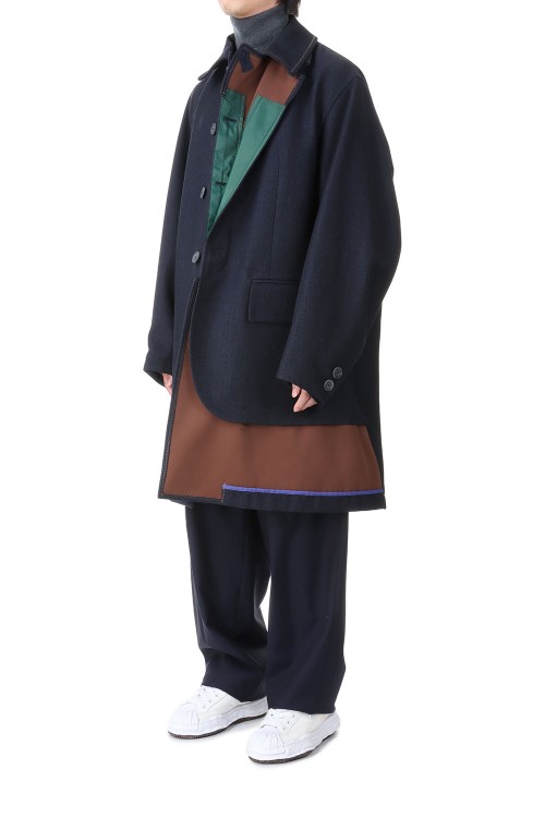 kolor 23AW/ドッキングコート/23WCM-C04108 23WCM-C04108-C-Dark navy- | セレクトショップ｜DeepInsideinc