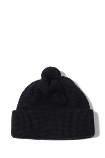 WOOL STANDARD KNIT / WITH BRAHMA - BLACK (NO.23922)