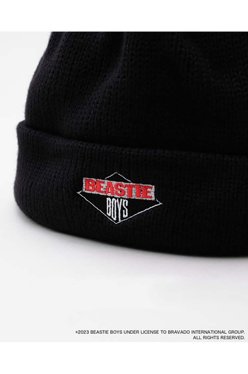 新品未使用　COMESANDGOES BEASTIE BOYS ニットキャップ BEASTIE BOYS KNIT - BLACK (NO.24001) | セレクトショップ