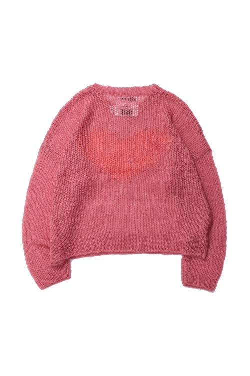♡ Mohair Knit Pullover(23AW K-7)-Pink- | セレクトショップ