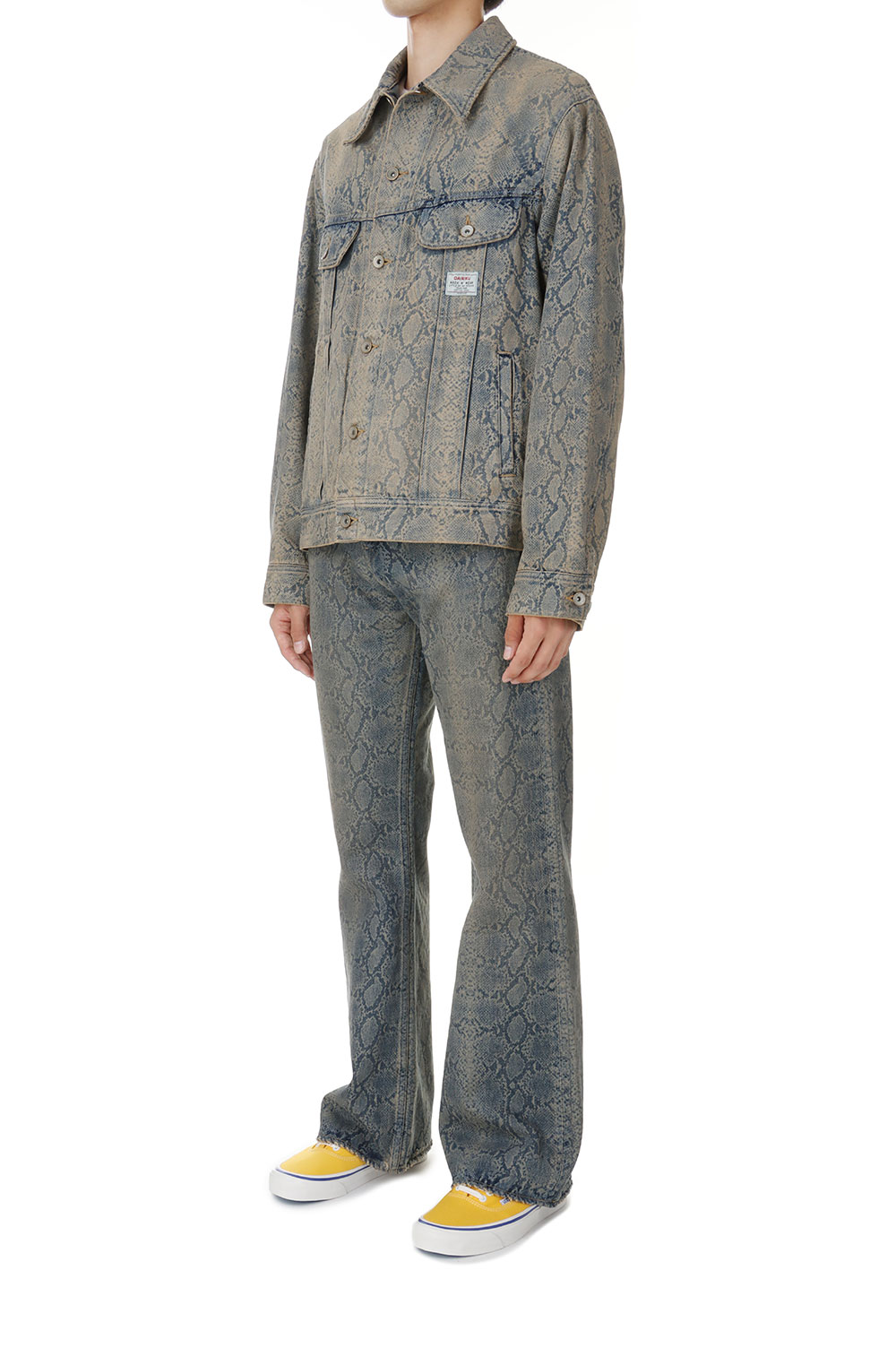 Python Denim Jacket(23AW D-1)-Mud Indigo - | セレクトショップ 