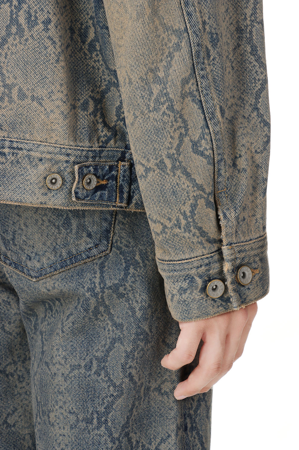 DAIRIKU 23AW Python SlimDenimPants最終値下げ パンツ - パンツ