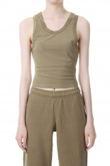 cropped tank -CORK(ES2267CO)