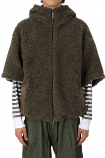 THM FLEECE HOODIE is-ness / Y(dot)BY NORDISK (23AW_04_1005AWFLEECET01)-MOCHA-