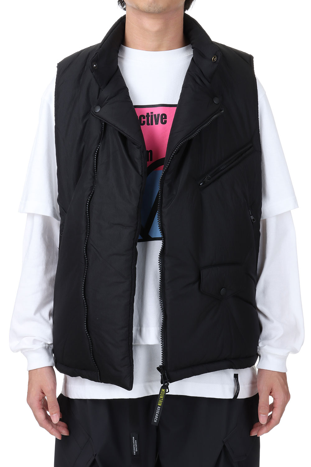 M.J. Vest / BLACK (MTR3780) | セレクトショップ｜DeepInsideinc