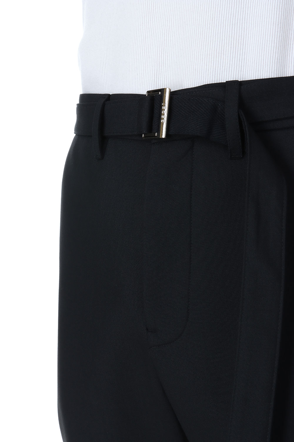 Suiting Bonding Pants(23-03238M)-BLACK001- | セレクト