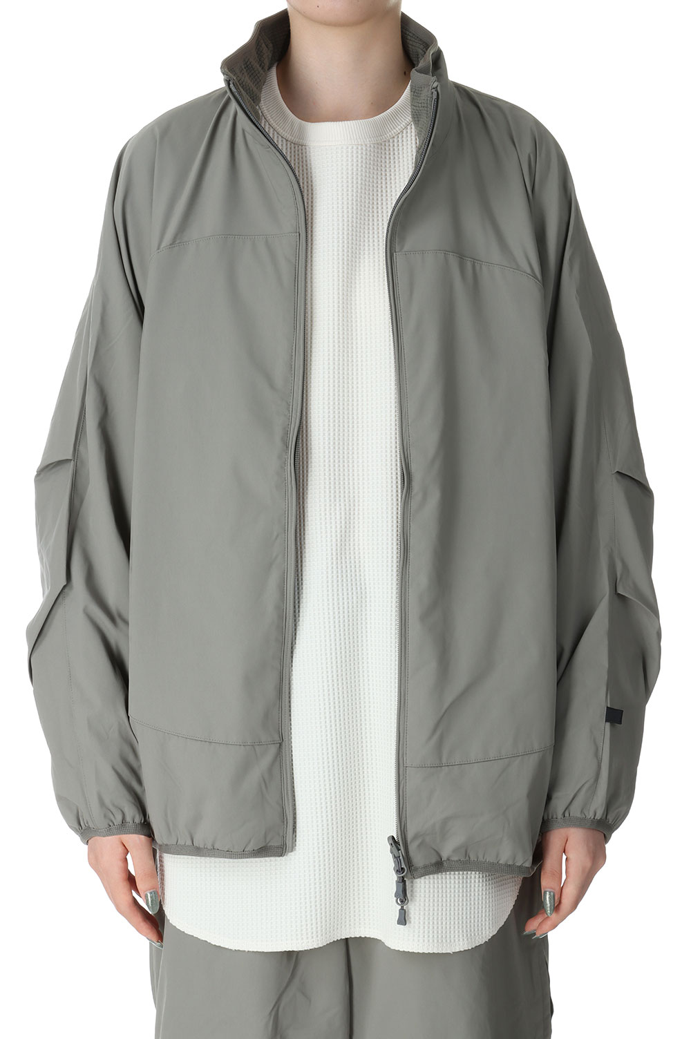 23WINTER PRE ORDER】ワッシャーナイロンボリュームミドルコート