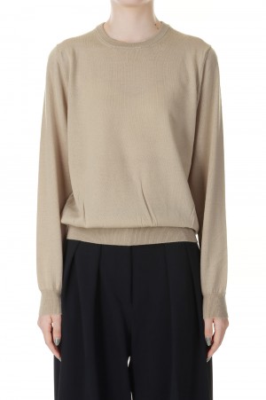 14G Tenjiku Crew Neck -BEIGE(SL8W-507)