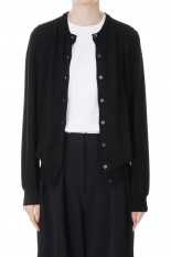 14G Tenjiku Crew Neck Cardigan -BLACK(SL8W-510)
