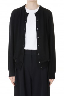14G Tenjiku Crew Neck Cardigan -BLACK(SL8W-510)