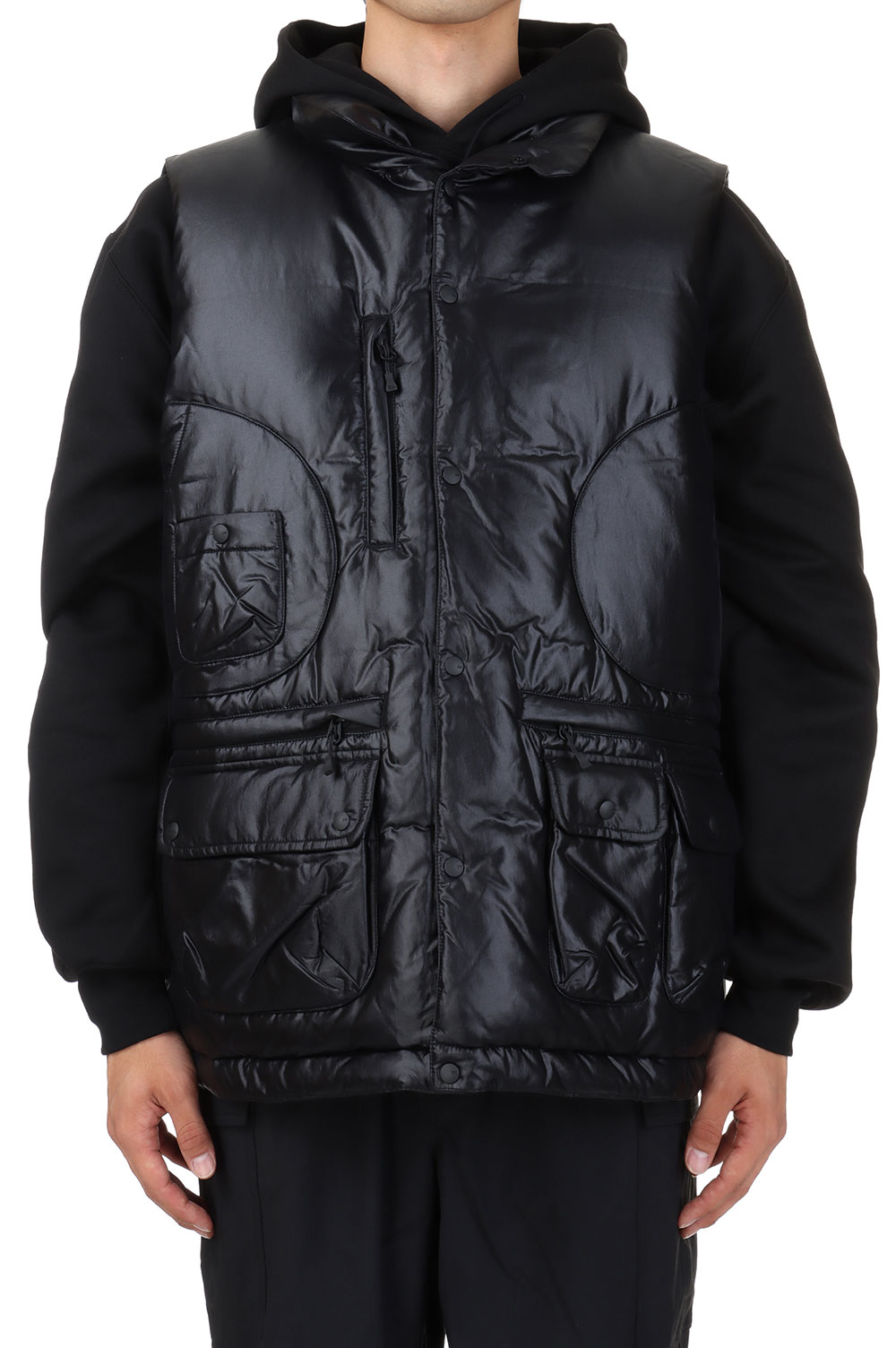 ジャケット・アウター TECH CLIMBERS DOWN VEST-BLACK BW-23023W TECH CLIMBERS DOWN VEST - BLACK (BW-23023W) | セレクト