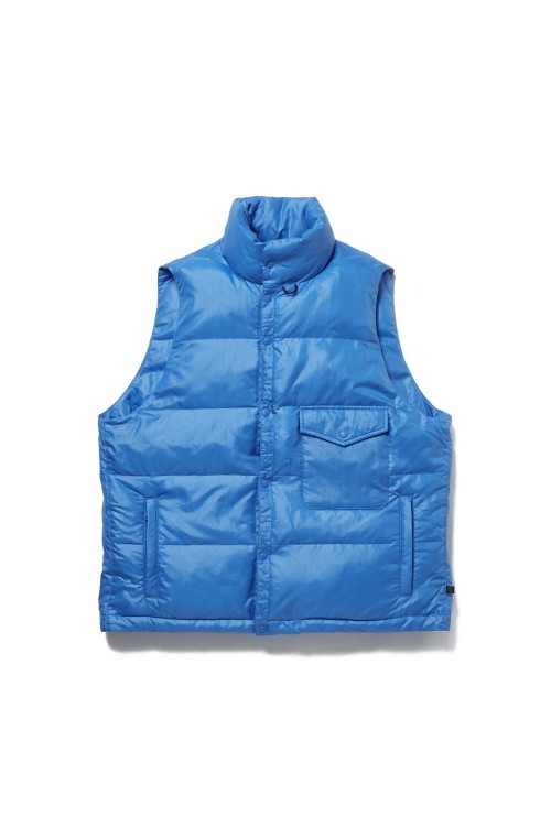 TECH CLIMBERS DOWN VEST - BLUE (BW-23023W) | セレクトショップ