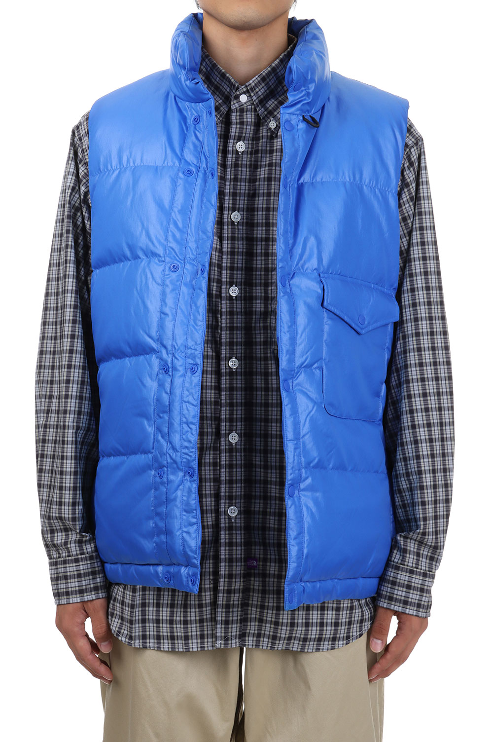 TECH CLIMBERS DOWN VEST - BLUE (BW-23023W) | セレクトショップ