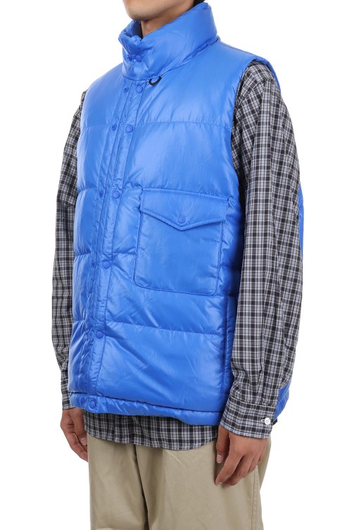 TECH CLIMBERS DOWN VEST - BLUE (BW-23023W) | セレクトショップ