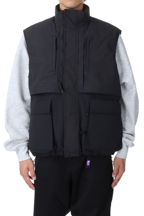 TECH LOGGER MOUNTAIN DOWN VEST - BLACK (BW-12023W) | セレクトショップ｜DeepInsideinc.com Store | DAIWA PIER39 GORE-TEX ロガージャケット | フィッシングジャケット | ダイワ