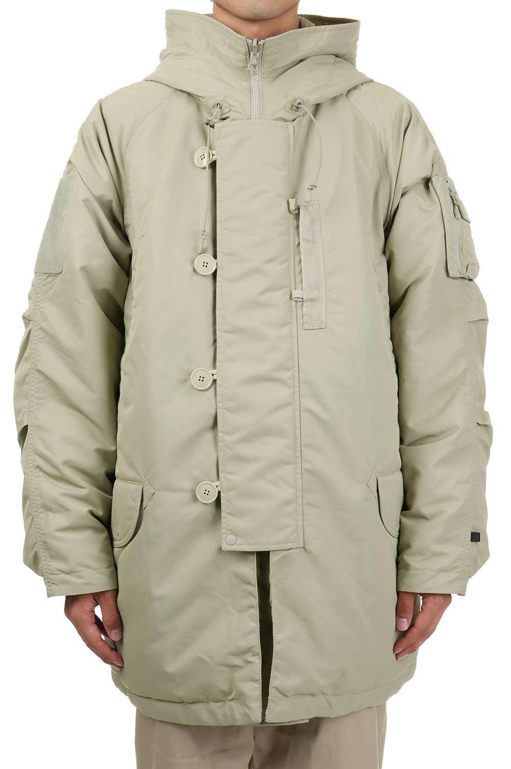 TECH REVERSIBLE N-3B - L.BEIGE (BW-26023W) | セレクト
