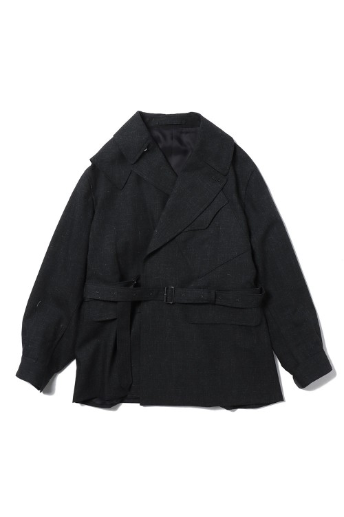 blurhms Drill Chambray Motorcycle Jacket