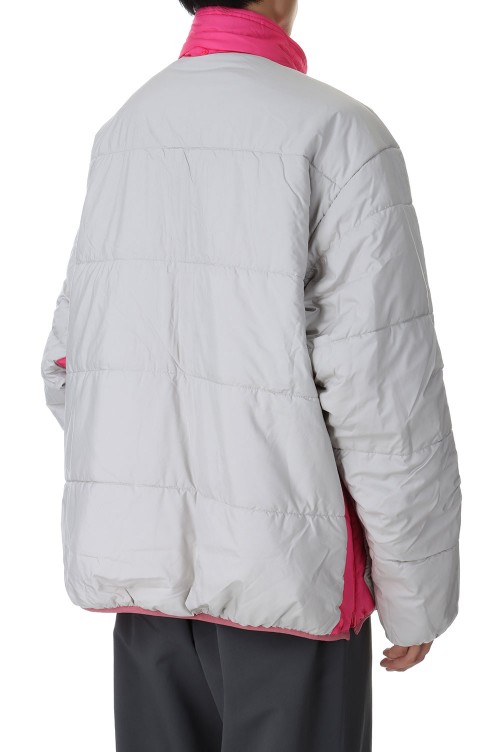 TECH REVERSIBLE PULLOVER PUFF JACKET - PINK (BJ-22023W) | セレクト