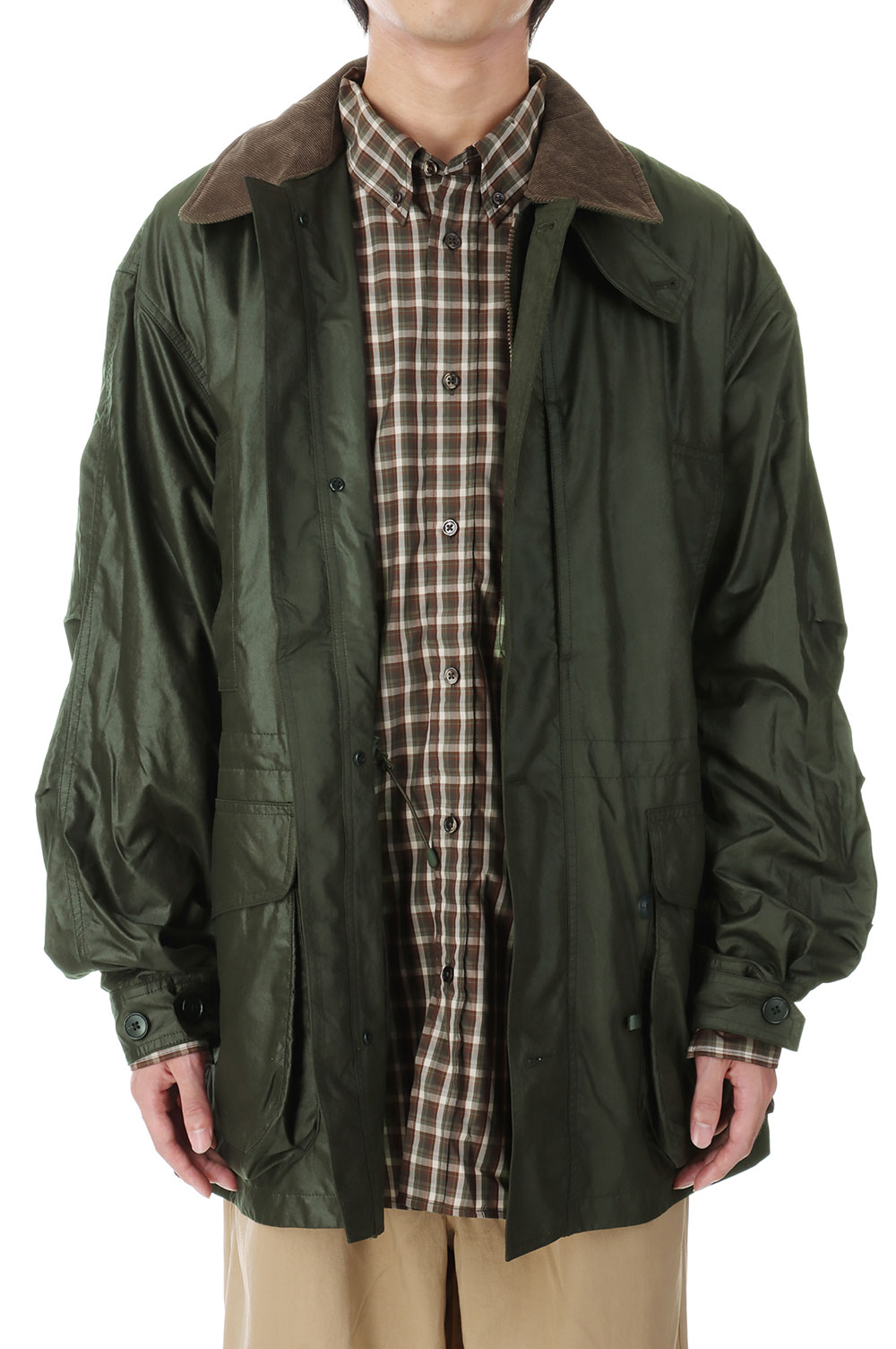 TECH BRITISH HUNTER COAT - DARK OLIVE (BJ-24023W) | セレクト