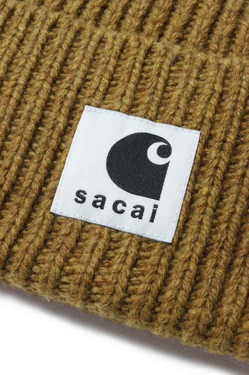 Carhartt WIP Beanie sacai ブラウン 茶色 新品 サカイ www.apidofarm.com