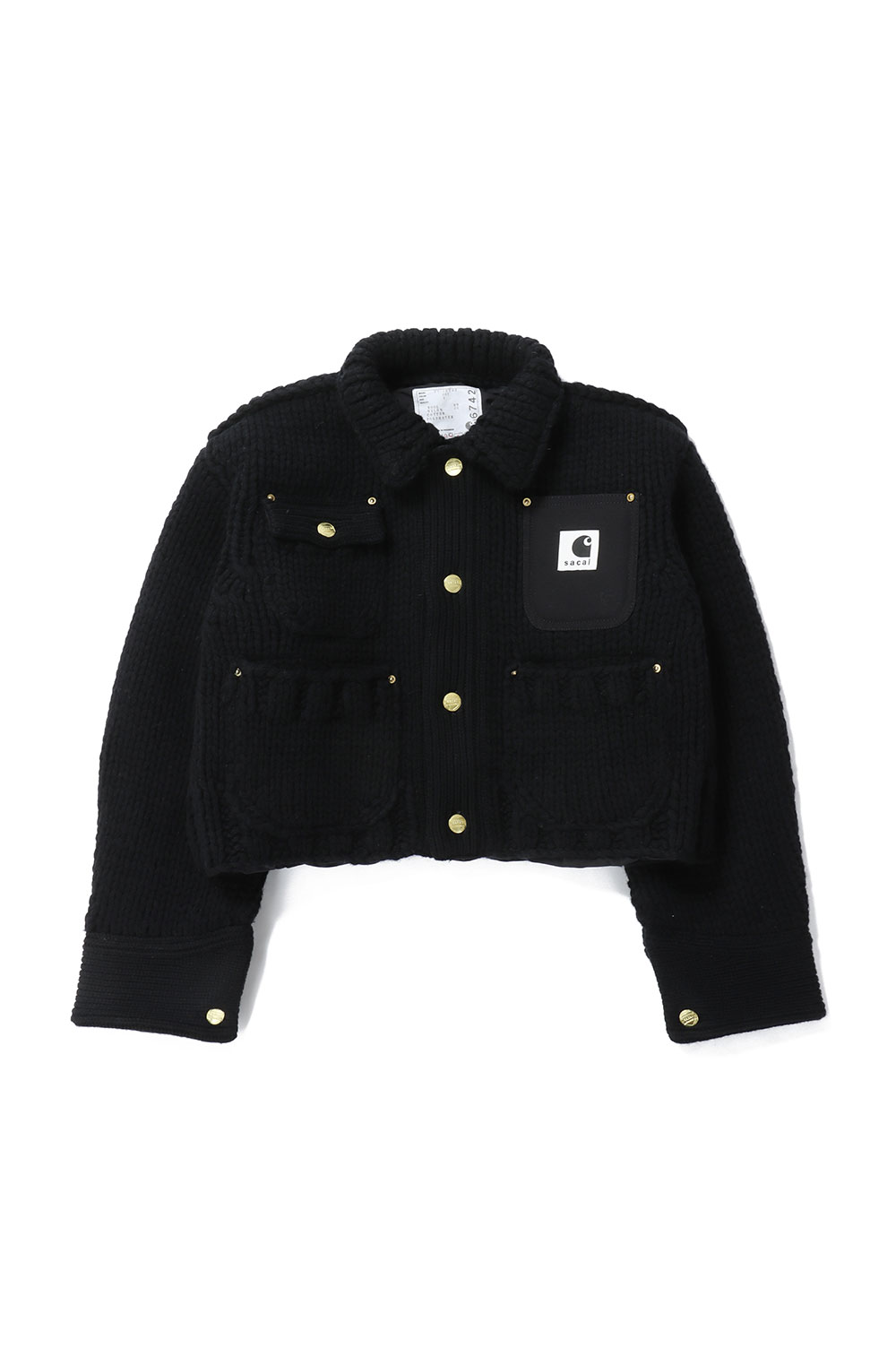 Carhartt WIP Knit Jacket Michigan(23-06742)-BLACK 001- | セレクト ...