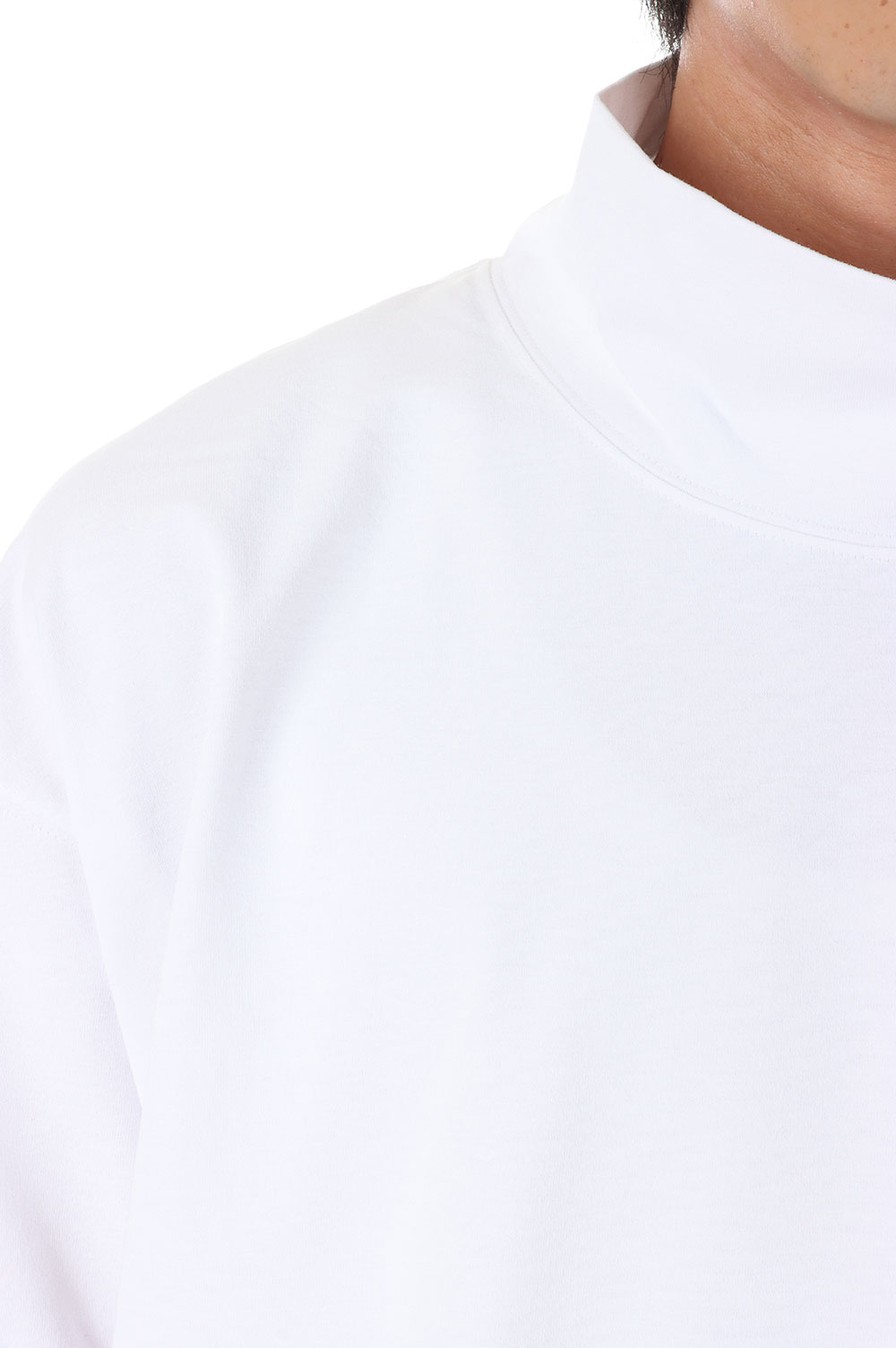 TECH TURTLE NECK TEE L/S - WHITE (BE-32023W) | セレクト