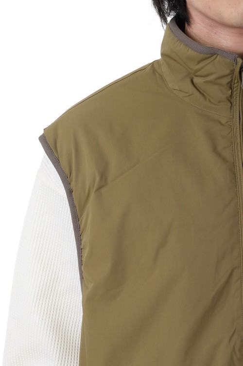 ジャケット・アウター TECH REVERSIBLE MIL ECWCS STAND VEST DAIWA PIER39 (ダイワピア39) TECH REVERSIBLE MIL ECWCS STAND