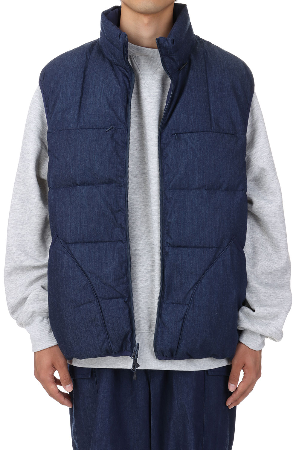 TECH YOSEMITE DOWN VEST DENIM - INDIGO (BW-16023W) | セレクト