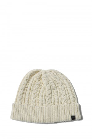 TECH CABLE WATCH CAP - OFF WHITE (BC-54023W)