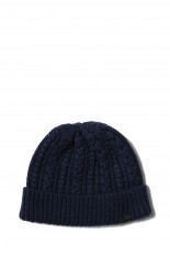 TECH CABLE WATCH CAP - NAVY (BC-54023W)