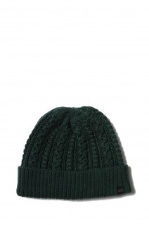TECH CABLE WATCH CAP - D.GREEN (BC-54023W)